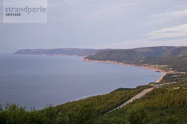 folgen Ansicht Freundlichkeit Bucht Kanada Cape Breton Island Nova Scotia Neuschottland