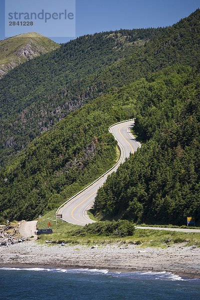 folgen Küste Ansicht Kanada Cape Breton Island Nova Scotia Neuschottland