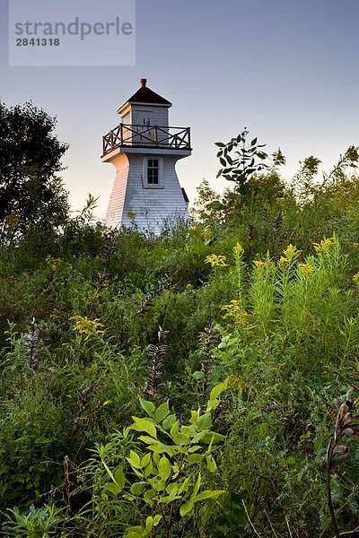 Leuchtturm auf Kingston Penninsula  New Brunswick  Kanada.