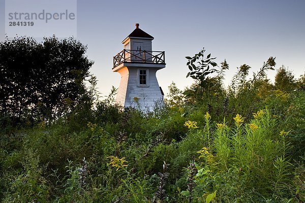 Leuchtturm auf Kingston Penninsula  New Brunswick  Kanada.