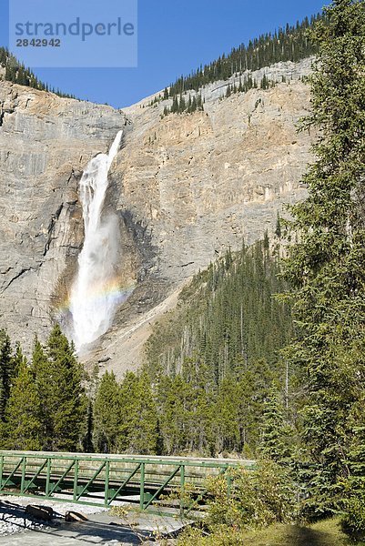 Zweithöchste Wasserfall Takakkaw Falls  Kanada  im Yoho Nationalpark  British Columbia  Kanada.
