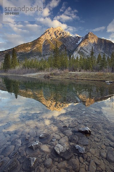 Mt. Lorette und Lorette Teiche  Kananaskis Country  Alberta  Kanada