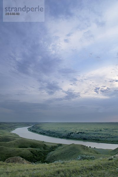 South Saskatchewan River in der Big-Bend  Saskatchewan  Kanada