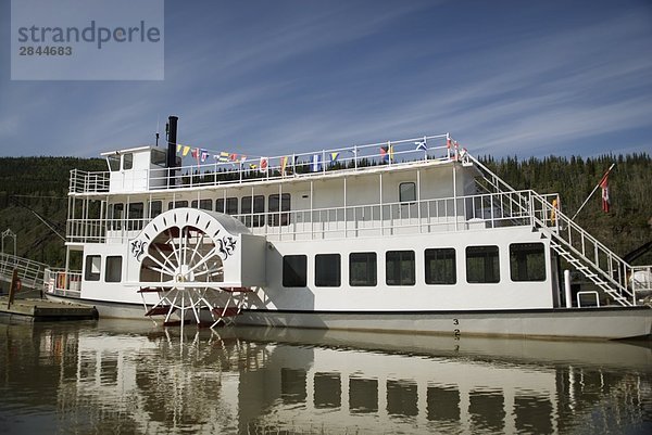 Schaufelrad Boot  Dawson City  Yukon-Territorium  Kanada