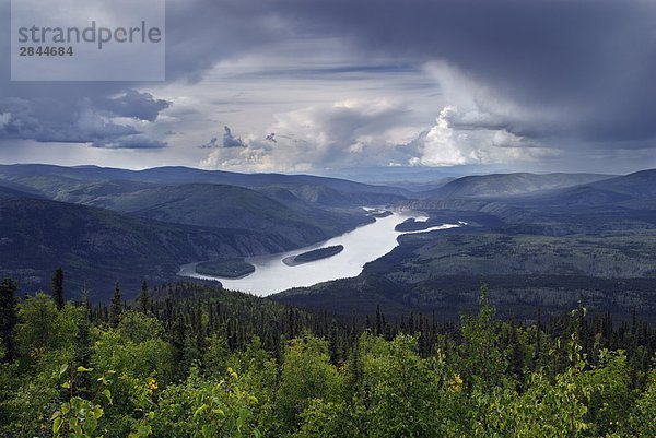 Klondike River  Dawson City  Yukon-Territorium  Kanada