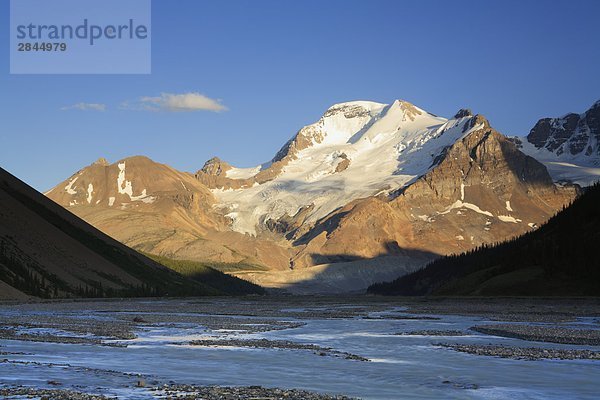 Mount Athabasca an der Columbia Eisfeldern gebären im Jasper-Nationalpark in Alberta  Kanada