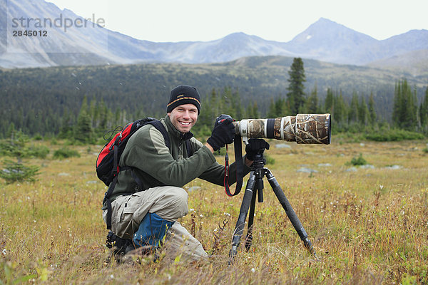 Professionelle Naturfotograf  Tonquin Tal  Jasper-Nationalpark in Alberta  Kanada