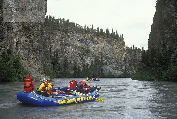 Tatshenshini-Alsek Provincial Park  Tatshenshini River UNESCO World Heritage Site  British Columbia  Kanada.