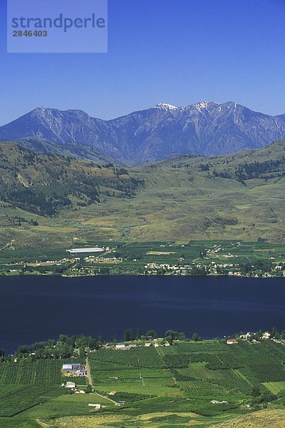 Ansicht des Osoyoos  British Columbia  Kanada.