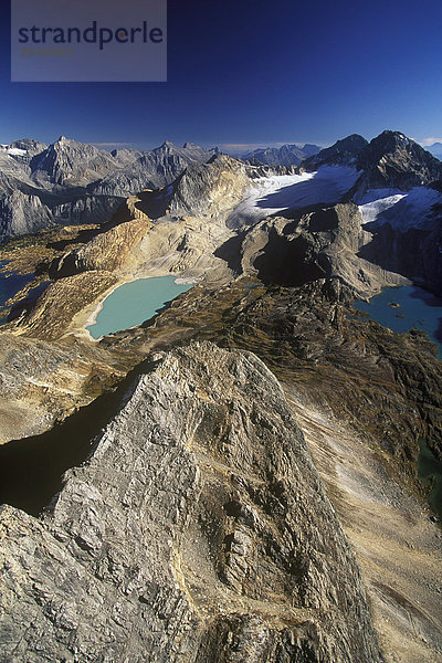 Höhe des der Rockies provincial Park  British Columbia  Kanada.