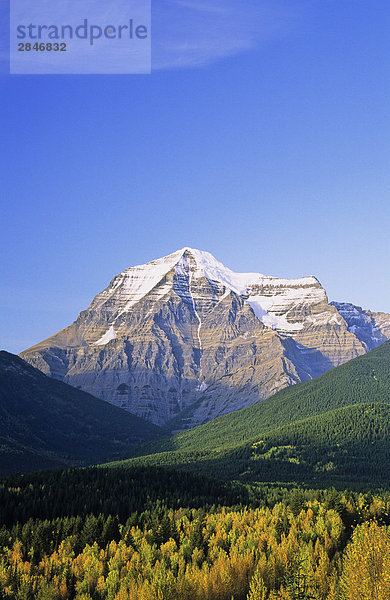 Mount Robson  Mt Robson Provincial Park  British Columbia  Kanada.