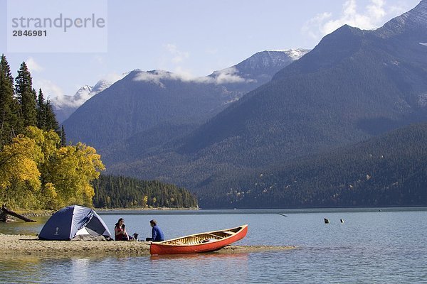 Bowron Lake Provincial Park  British Columbia  Kanada.