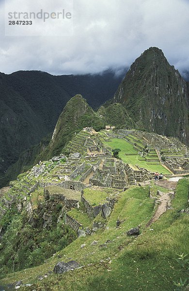 Machu Picchu Unesco Weltkulturerbe  Urubamba Tal  Peru
