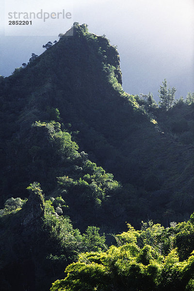 Berglandschaft auf der Insel Reunion in Afrika