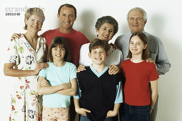 Großes Familienporträt