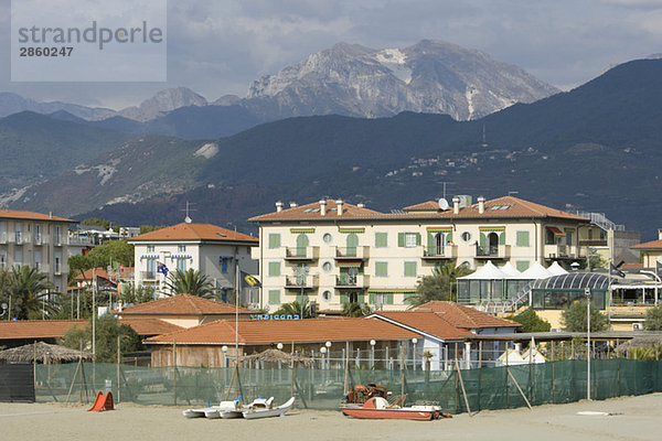 Italy  Tuscany  Forte dei Marmi  Bathing resort