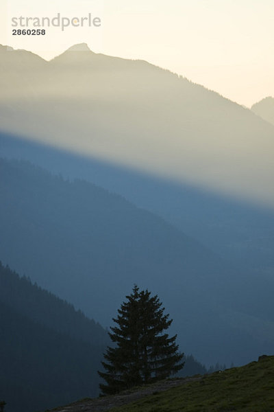 Österreich  Tirol  Thiersee  Berglandschaft