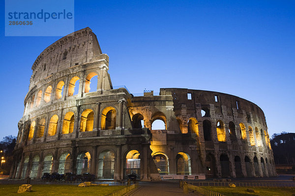 Italy  Rome  Colosseum at night