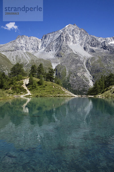 Switzerland  Wallis Alps  Val D'Herens  Lac Bleu