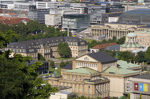Deutschland  Baden-Württemberg  Stuttgart  Stadtbild