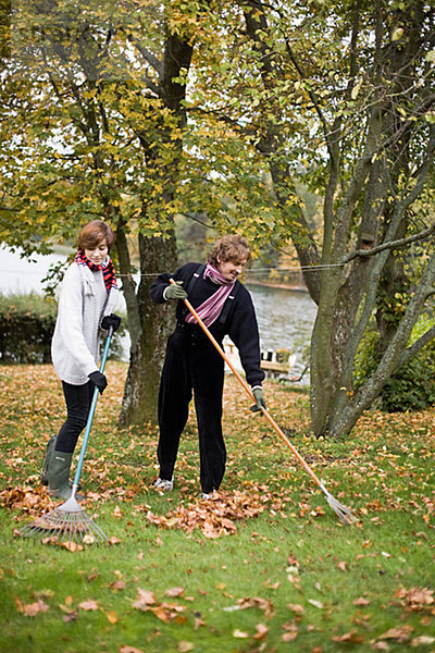 arbeiten Garten jung