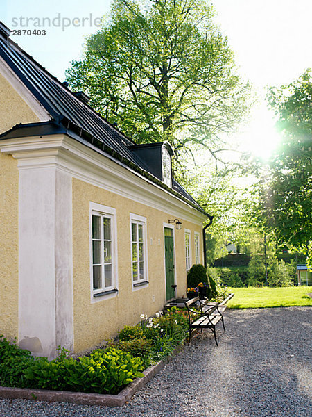 Wohnhaus Herrenhaus Garten