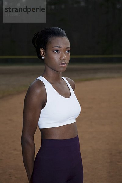 Porträt einer Sportlerin