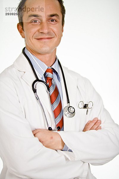 Porträt von einem männlichen Arzt Schweden.