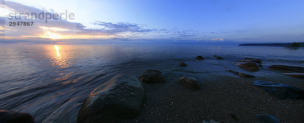 Sonnenaufgang über Lake Michigan  Wisconsin