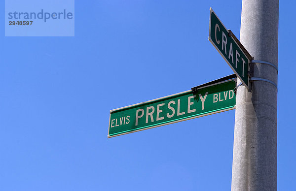 Elvis Presley BLVD  Memphis  Tennessee