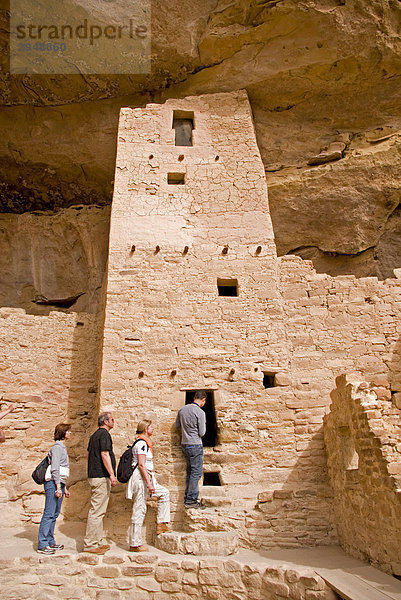 Ruinen  Mesa Verde National Park  Cortez  Colorado