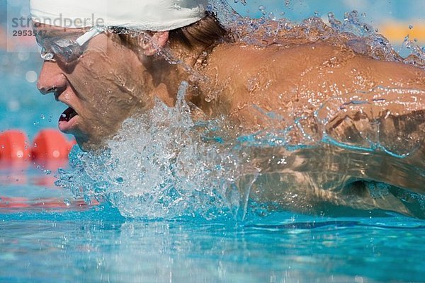 ausatmen schwimmen Schwimmer australisch