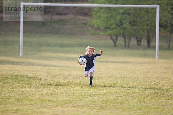 Fußball-Spieler Jubel und schreien