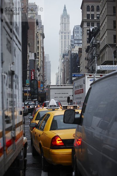 Rush Hour in New York City  USA