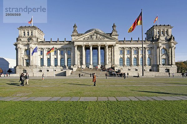 Reichstagsgebäude  Berlin  Deutschland