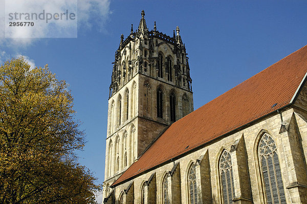 Liebfrauenkirche  Münster  NRW  Nordrhein Westfalen  Deutschland