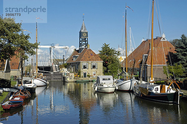 Hindeloopen  Ijsselmeer  Friesland  Niederlande