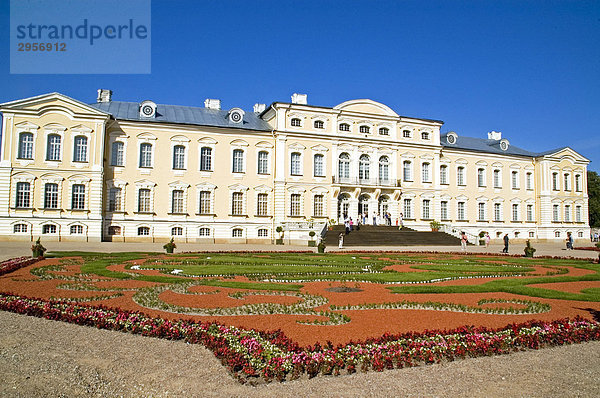 Schloss Rundale das Versailles an der Ostsee  Lettland  Baltikum