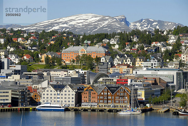 View of Tromso  Norway  Scandinavia