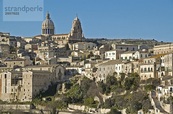 Baroque town Noto  UNESCO world culture heritage  Sicily  Italy