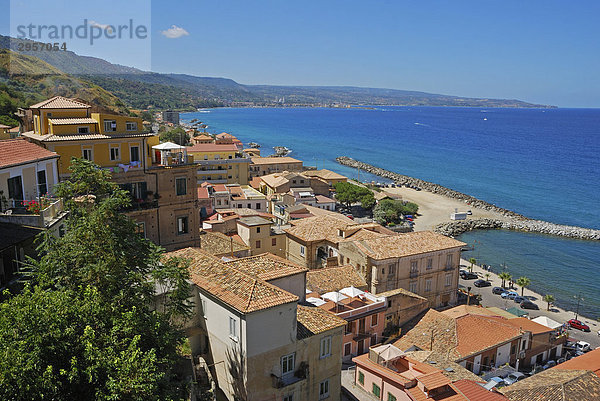 Coastal village of Pizzo  Calabria  Southern Italy