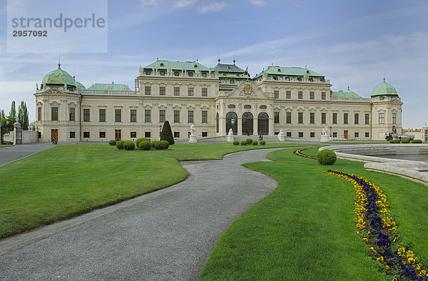 Schloß Belvedere  Wien  Wien  Österreich