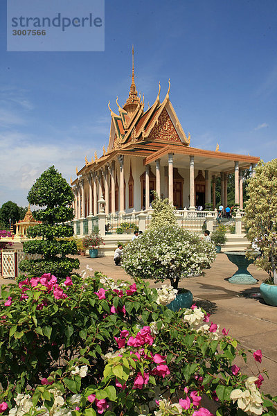 10852697  Kambodscha  Phnom Penh  Silber Pagode  arc