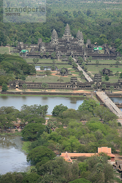 10852712  Kambodscha  Angkor  Angkor Wat  Tempel von