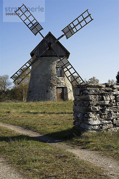 10857385  Faro  Gotland  Schweden  Windmühle  Mühle  F