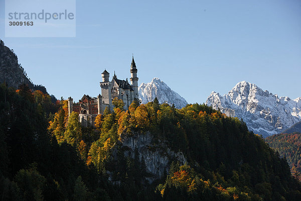 Deutschland  Bayern  Schwangau  Gebäude  Neuschwanst