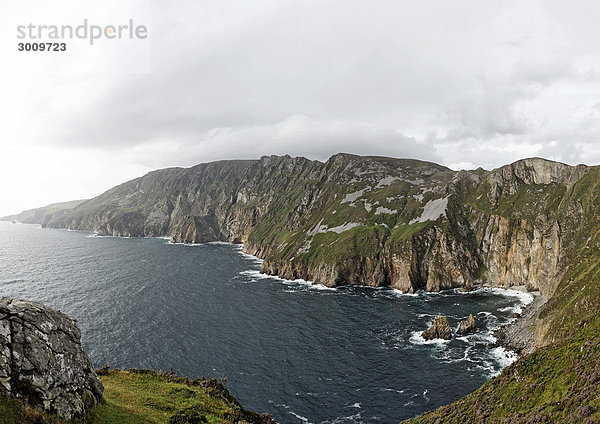 Slieve League Klippen  Donegal  Irland