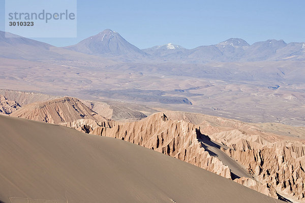 Sanddüne im Valle de la Muerte (Tal des Todes aber auch Marstal genannt)  San Pedro de Atacama  RegiÛn de Antofagasta  Chile  Südamerika