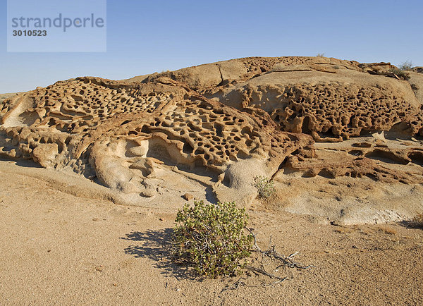 Erodierte Granitfelsen im Namib-Naukluft-Nationalpark  Namibia  Afrika