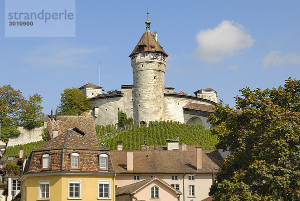 Schaffhausen - the munot castle - Switzerland  Europe.